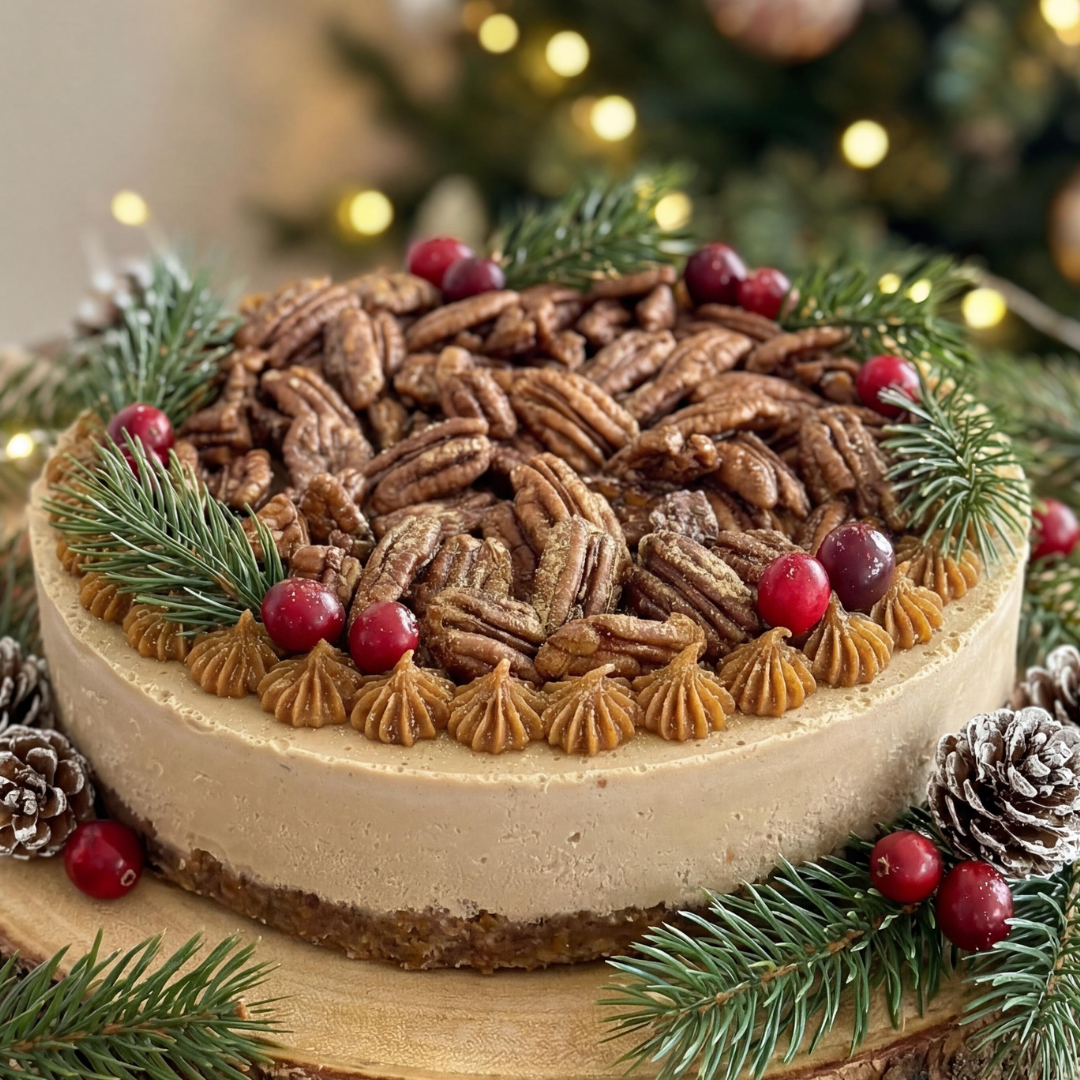 Salted Caramel Pecan Cake