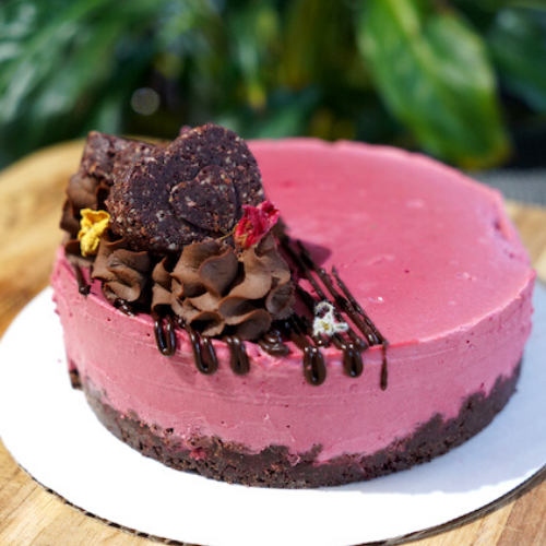 Red Velvet Cherry Cheezecake