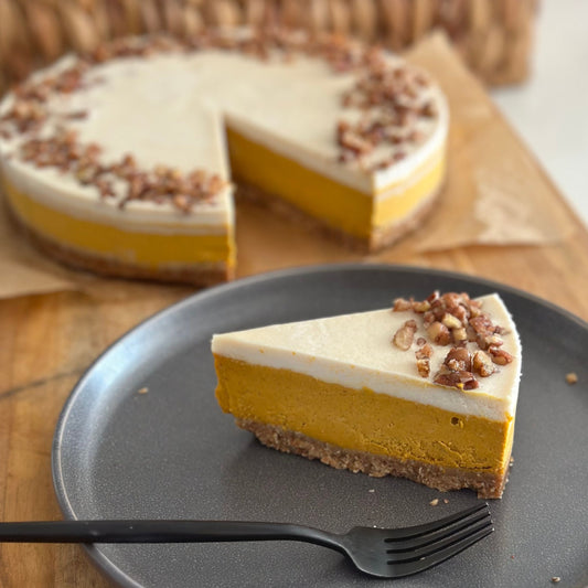Pumpkin Pie with Coconut Cream