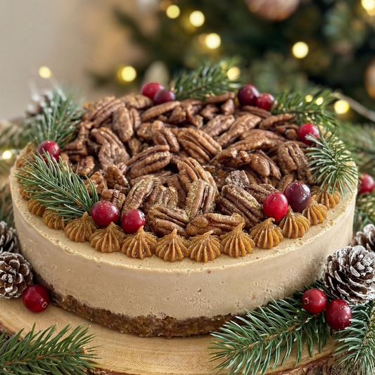 Salted Caramel Pecan Cake