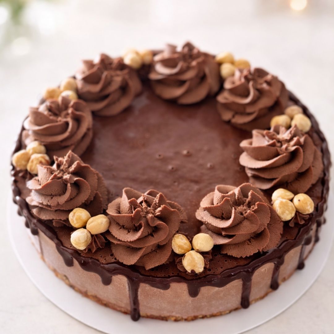 Hazelnut Chocolate Cake